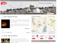 Az Interneten zarándokolnak el Jeruzsálembe
